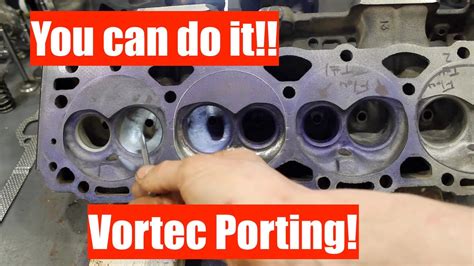 450" deck thickness. . Vortec head porting service